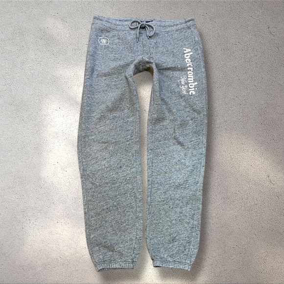 !! SOLD DO NOT BUY !! Abercrombie & Fitch Grey Jogger Pants - Picture 1 of 7